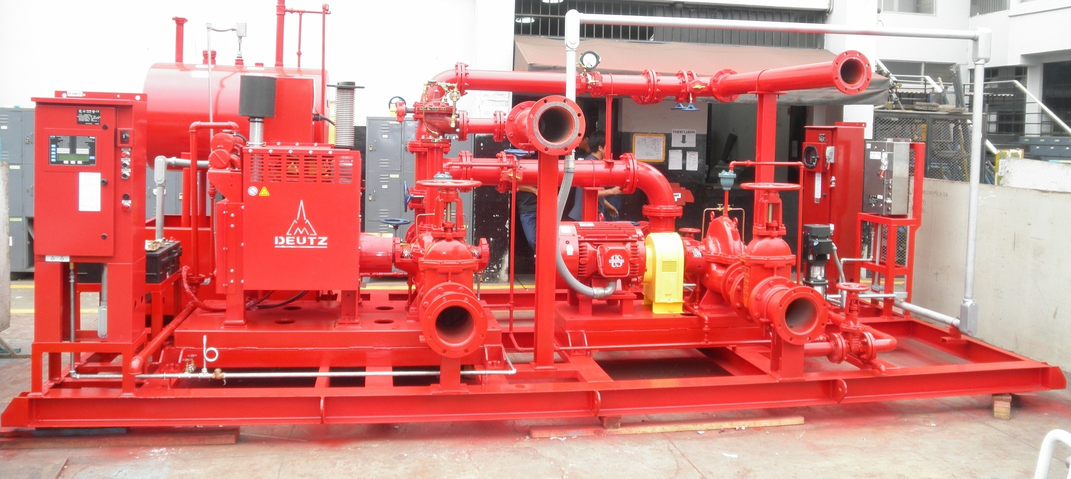 Instalación de bombas, cuartos de bombas y puesta en servicio según NFPA 20